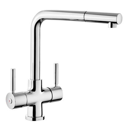 Picture of Rangemaster: Rangemaster Aquadisc 5 TAD5POCM Pull Out Chrome Tap