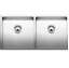 Picture of Blanco: Blanco Claron 400/400-U Stainless Steel Sink