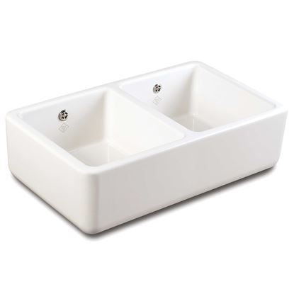 Picture of Shaws: Shaws Classic 800 Double Ceramic Sink