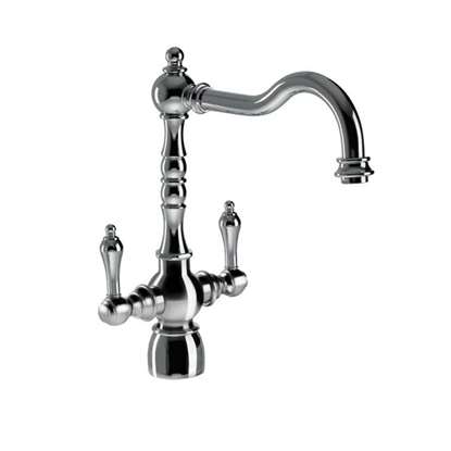 Picture of Abode: Abode Bayenne Dual Lever Chrome Tap AT3024