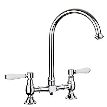 Picture of Rangemaster: Rangemaster Belfast Traditional TBL1BF Brushed Tap