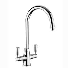 Picture of Rangemaster Aquaclassic 2 TAC2BF/BF Brushed Tap with Brushed Handles