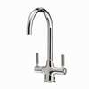 Picture of Caple Veis 100 Pebble Grey Granite Sink And Washington Tap Pack 