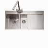 Picture of Caple Cubit 150 Stainless Steel Sink And Washington Tap Pack 