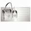 Picture of Caple: Caple Lyon 150 Stainless Steel Sink And Washington Tap Pack 
