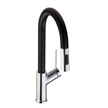 Picture of Abode: Abode Virtue Nero Chrome Tap AT1244