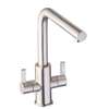 Picture of Abode Althia Twin Lever Brushed Nickel Tap AT1257