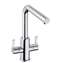 Picture of Abode: Althia Twin Lever Chrome Tap AT1256