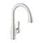 Picture of Grohe: Grohe Parkfield 30215DC1 Pull Out Supersteel Tap