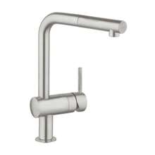 Picture of Grohe Minta 32168DC0 Pull Out Super Steel Tap