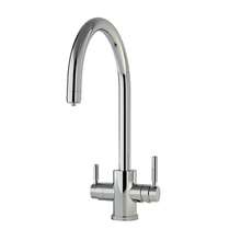 Picture of Perrin & Rowe Phoenix 3 in 1 C Spout Chrome Tap