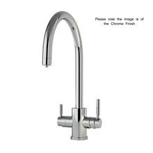 Picture of Perrin & Rowe Phoenix 3 in 1 C Spout Polished Nickel Tap