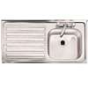 Picture of Clearwater Contract SBSD 2 Tap Hole Single Bowl Stainless Steel Sink