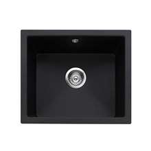 Picture of Caple Leesti 600 Anthracite Granite Sink And Washington Tap Pack