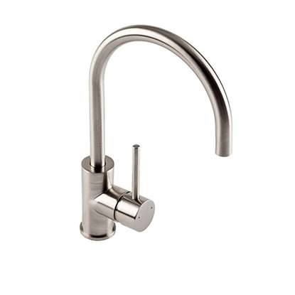 Picture of The 1810 Company: The 1810 Company Courbe Brushed Steel Tap