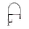 Picture of The 1810 Company Spirale Chrome And Light Grey Flexible Spout Tap