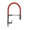 Picture of The 1810 Company Spirale Chrome And Red Flexible Spout Tap