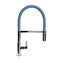 Picture of The 1810 Company: The 1810 Company Spirale Chrome And Mid Blue Flexible Spout Tap