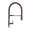 Picture of The 1810 Company Spirale Brushed And Chocolate Flexible Spout Tap