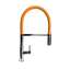 Picture of The 1810 Company: The 1810 Company Spirale Brushed And Orange Flexible Spout Tap