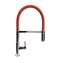 Picture of The 1810 Company: The 1810 Company Spirale Brushed And Red Flexible Spout Tap