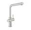 Picture of Grohe: Grohe Red Duo 30341DC1 Brushed Steel Hot Water Tap