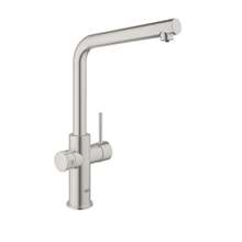 Picture of Grohe Blue Home 31454DC1 Brushed Steel Tap
