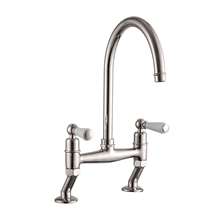Picture of Clearwater Dephini Bridge Brushed Nickel Tap