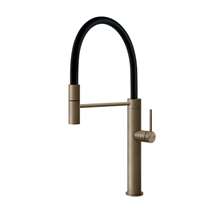 Picture of Gessi Flessa Brushed Warm Steel Tap