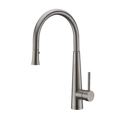 Picture of Clearwater: Clearwater Porrima Pull Out Brushed Nickel Tap