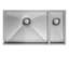 Picture of The 1810 Company: The 1810 Company Zenduo 550/180U Stainless Steel Sink