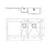 Picture of The 1810 Company Zenduo15 6 I-F Stainless Steel Sink
