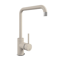 Picture of The 1810 Company Cascata Square Chrome And Champagne Tap