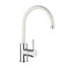 Picture of The 1810 Company Courbe Duo White And Chrome Tap