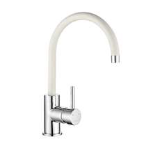 Picture of The 1810 Company Courbe Duo White And Chrome Tap