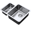 Picture of The 1810 Company Luxsoplusduo025 340/160U Stainless Steel Sink