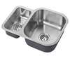 Picture of The 1810 Company Etroduo 589/450U Stainless Steel Sink