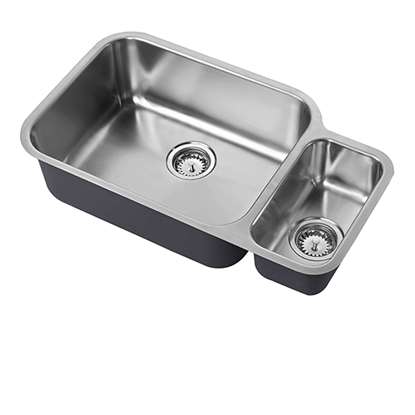 Picture of The 1810 Company: The 1810 Company Etroduo 781/450U Stainless Steel Sink