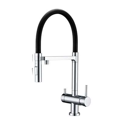Picture of Clearwater: Clearwater Bellatrix Chrome And Black Filter Tap