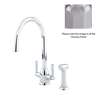 Picture of Perrin & Rowe Oberon 4866 Pewter Tap