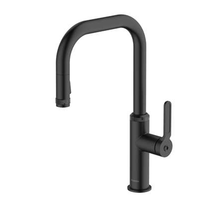 Picture of Clearwater: Clearwater Pioneer Pull Out Matt Black Tap