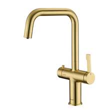 Picture of Clearwater Magus 3 U Spout Brushed Brass Tap