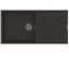 Picture of Clearwater: Clearwater Carina D100L Mocha Granite Sink