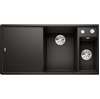 Picture of Blanco Axia III 6 S Black Silgranit Sink