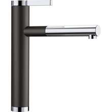 Picture of Blanco Linee-S Pull Out Black Tap