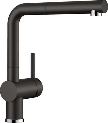 Picture of Blanco: Blanco Linus-S Pull Out Black Tap
