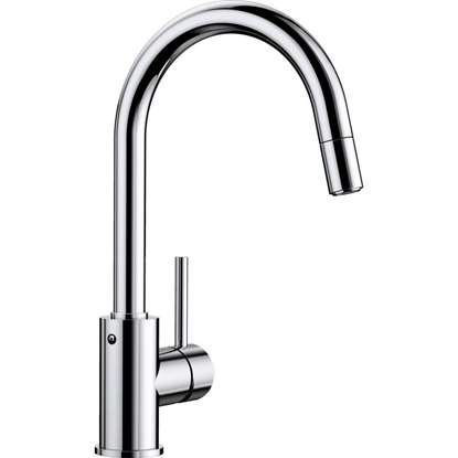 Picture of Blanco: Blanco Mida-S Pull Out Chrome Tap