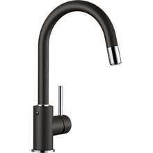 Picture of Blanco Mida-S Pull Out Black Tap