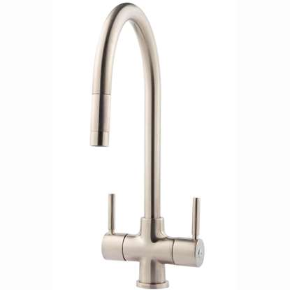 Picture of Clearwater: Clearwater Emporia Brushed Nickel Pull-Out Tap