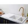 Picture of Thomas Denby Lydian Chef White 1.5 Ceramic Sink